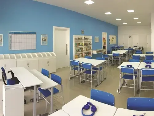 Aula de un centro Kumon