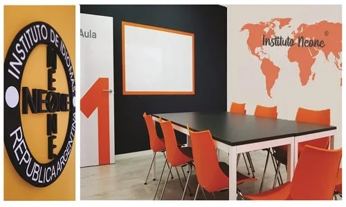 Aula de una sede Neone